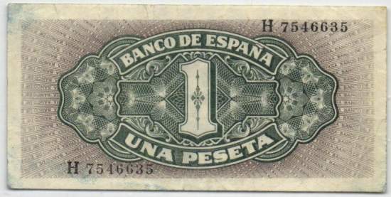 1 Peseta 4.9.1940